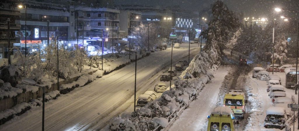 Κακοκαιρία «Ελπίς»: Υποχωρεί σταδιακά το φαινόμενο (χάρτες)