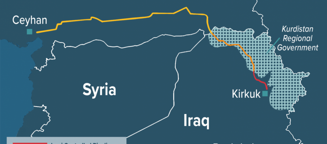 Στο «άρμα» της Άγκυρας και οι Κούρδοι του Ιράκ: Θα την εφοδιάζουν με φυσικό αέριο!