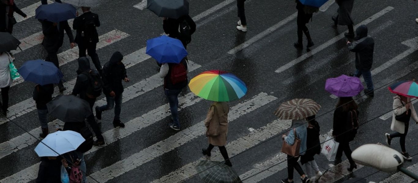 Καιρός: Βροχές και σποραδικές καταιγίδες έρχονται την Πέμπτη