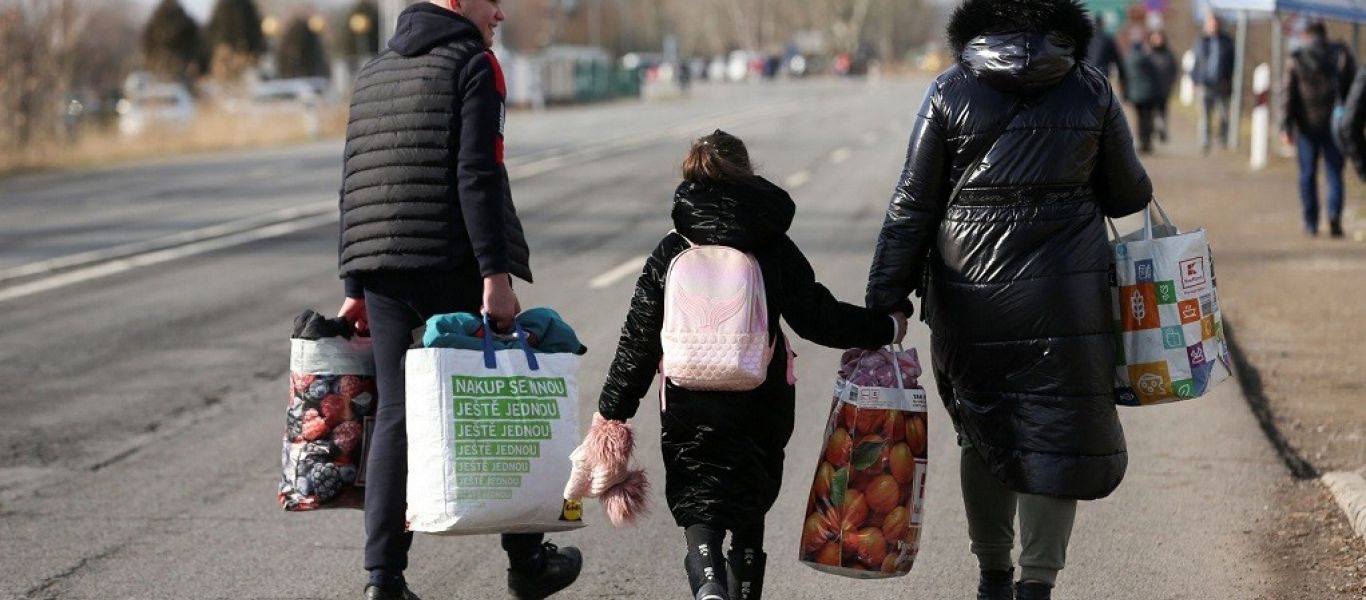 Υπουργείο Προστασίας του Πολίτη: 451 Ουκρανοί πολίτες εισήλθαν το τελευταίο 24ωρο στην Ελλάδα