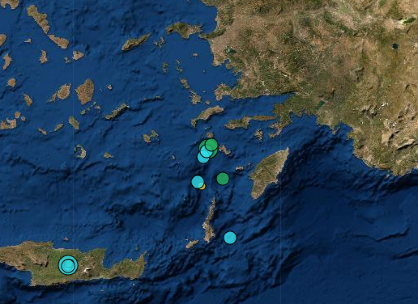 Σεισμός τώρα 3,3 Ρίχτερ στα ανοιχτά της Κω