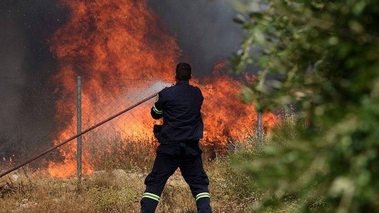 Δυτική Αχαΐα: Πυρκαγιά τα ξημερώματα σε δασική έκταση στην περιοχή Φλόκα