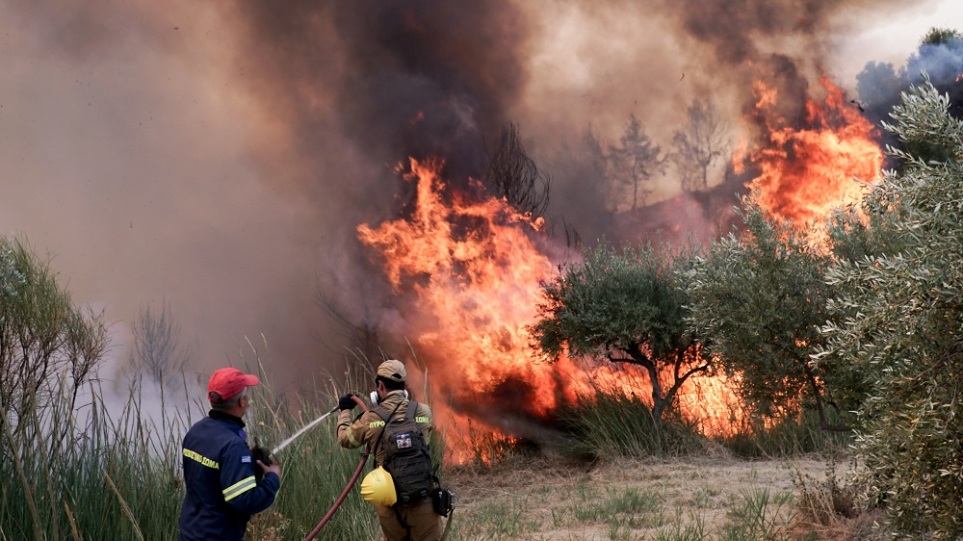 Φωτιά στην Ηλεία: Προσήχθη ύποπτος για εμπρησμό στα Άγναντα