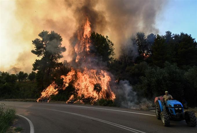 Πυροσβεστική: 98 πυρκαγιές το τελευταίο 24ωρο – Σε εξέλιξη τα πύρινα μέτωπα σε Δαδιά και Λέσβο