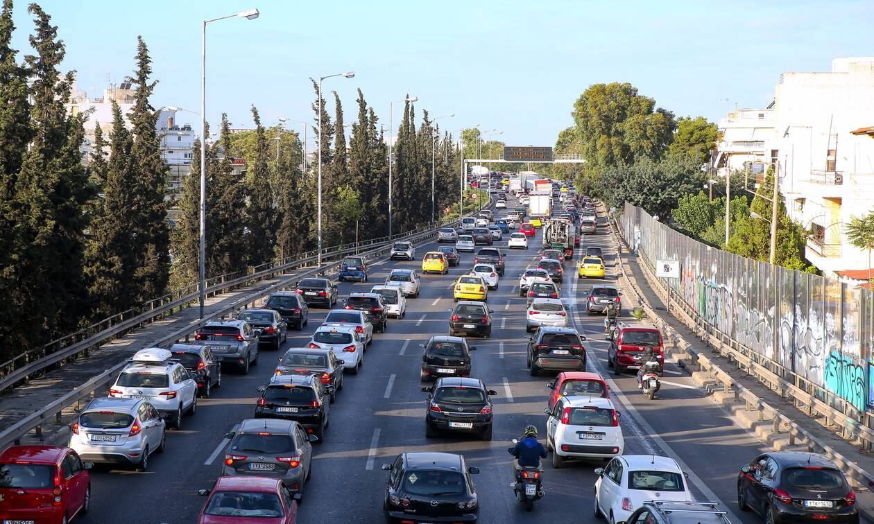 Δείτε σε ποιους δρόμους της Αττικής υπάρχει αυξημένη κίνηση (χάρτης)