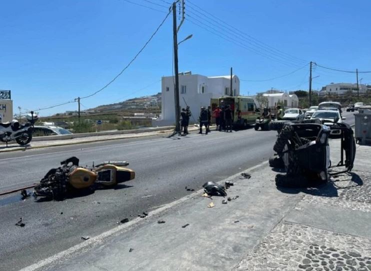 Θανατηφόρο τροχαίο στη Σαντορίνη: Έστριψε να φωτογραφήσει την καλντέρα & σκότωσε 34χρονο οδηγό μοτοσικλέτας