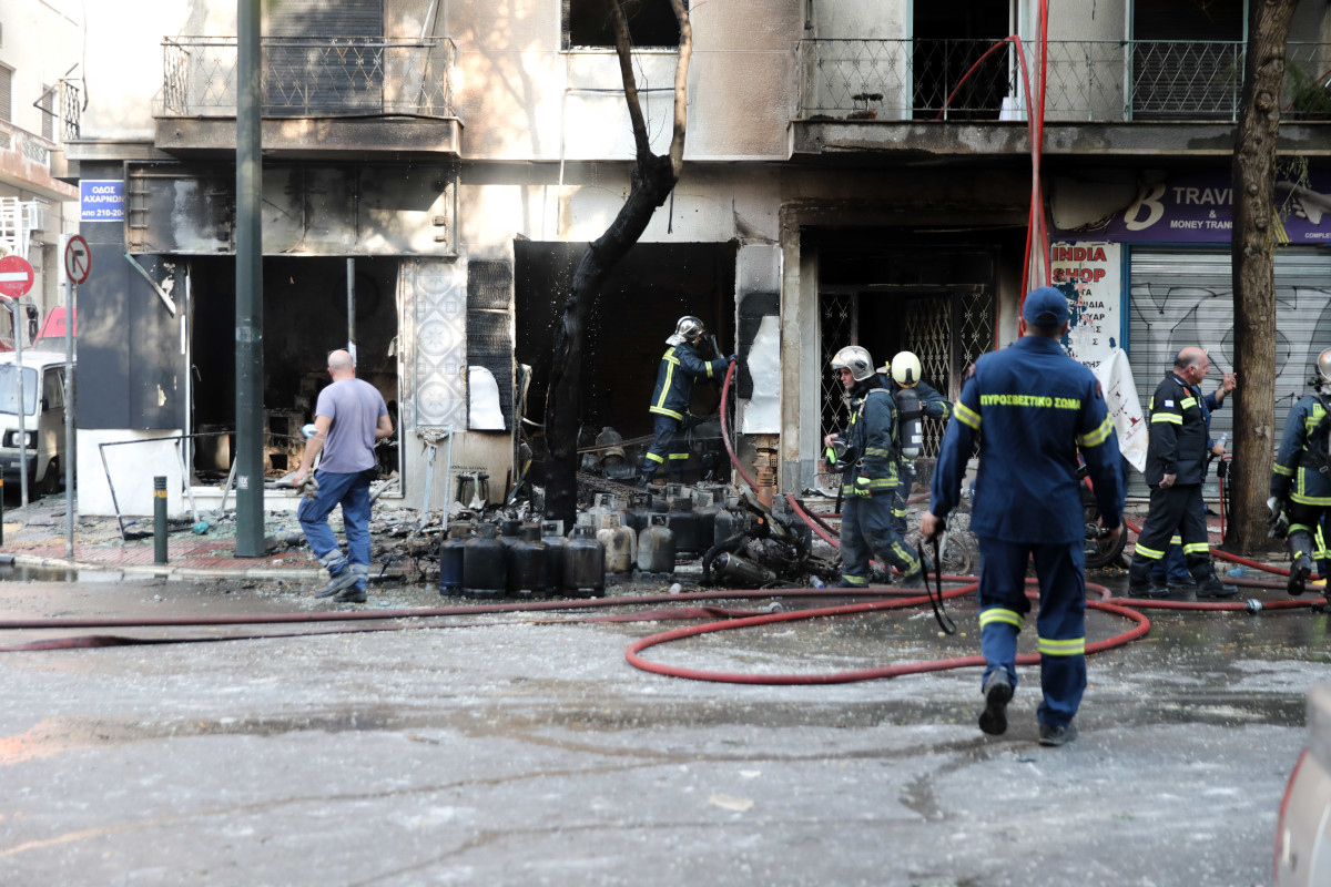 Αποκαταστάθηκε η κυκλοφορία των οχημάτων στην οδό Αχαρνών