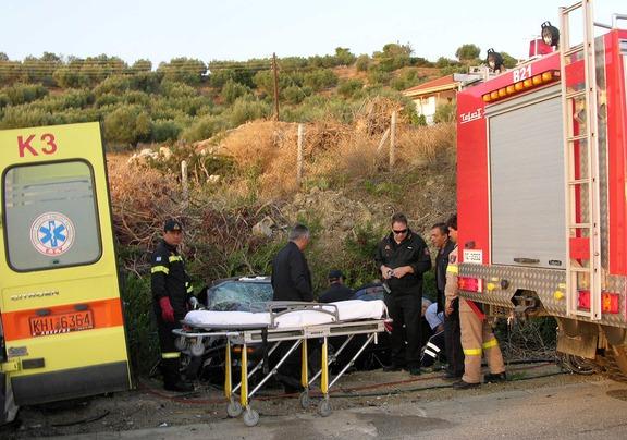 Λέσβος: Νεκρός 43χρονος σε τροχαίο – Το αυτοκίνητό του καρφώθηκε σε δέντρο