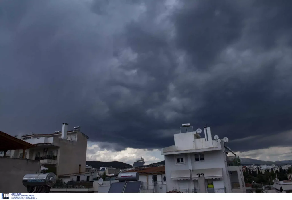 Καιρός: Βροχές στην ανατολική και νότια χώρα σήμερα – Αναλυτικά η πρόγνωση