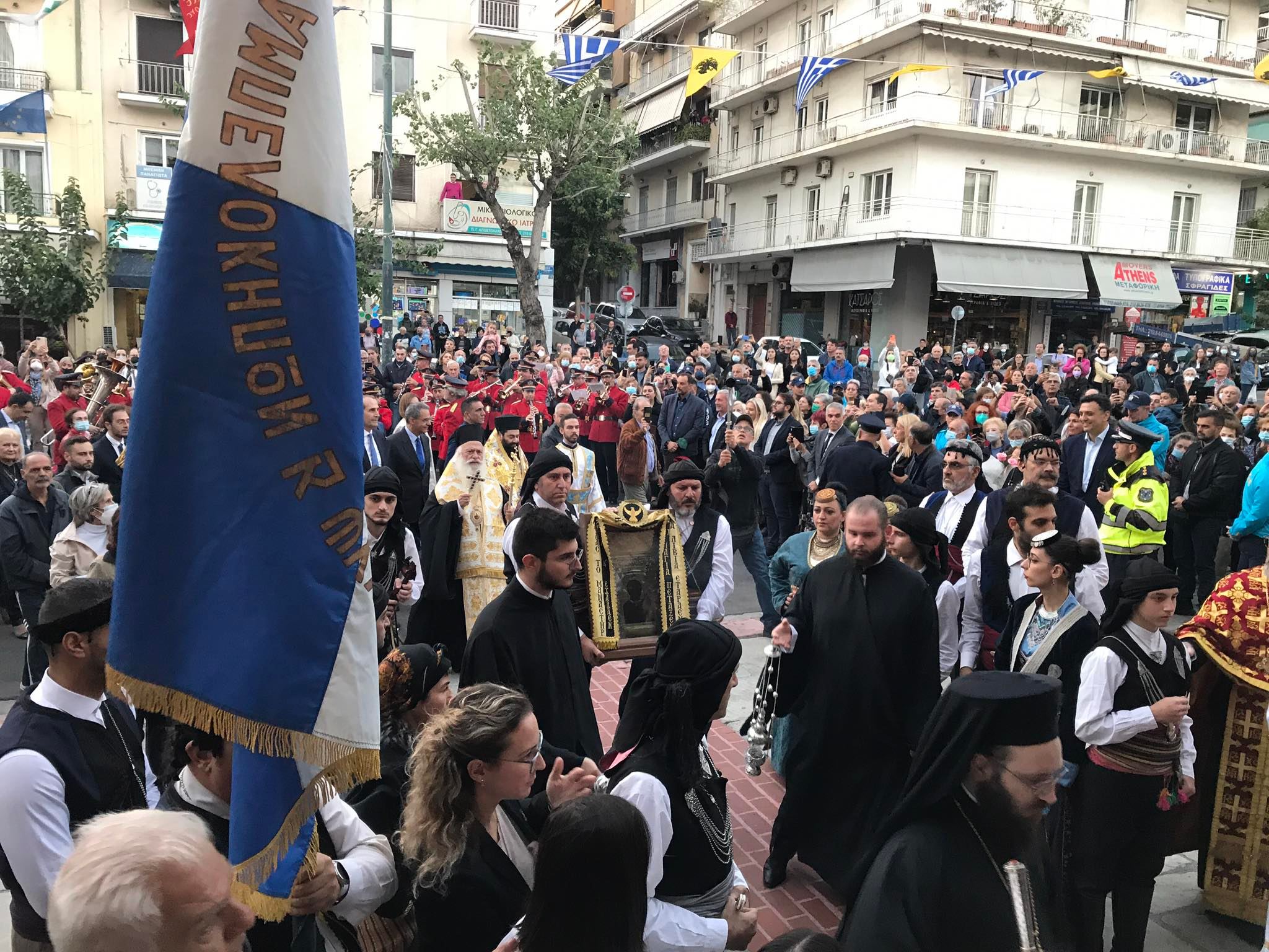 Στους Αμπελόκηπους η ιερά και θαυματουργός εικόνα της Παναγίας Σουμελά