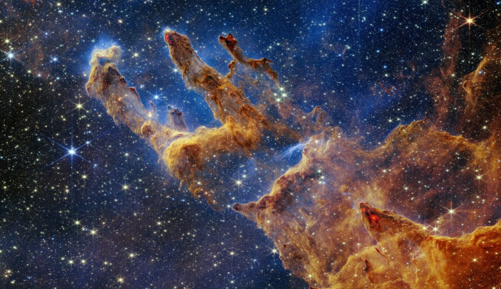 NASA: Το τηλεσκόπιο James Webb φωτογράφησε τις «Στήλες της Δημιουργίας» – Εντυπωσιακή εικόνα (φώτο)