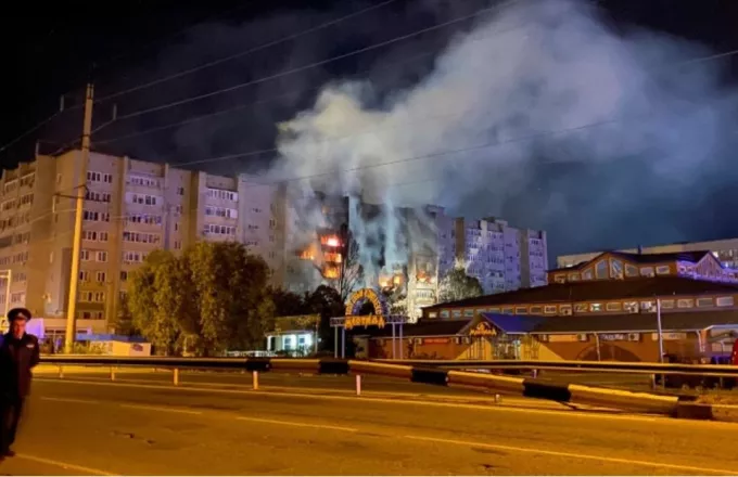 Ρωσία: 13 νεκροί από πυρκαγιά σε καφέ