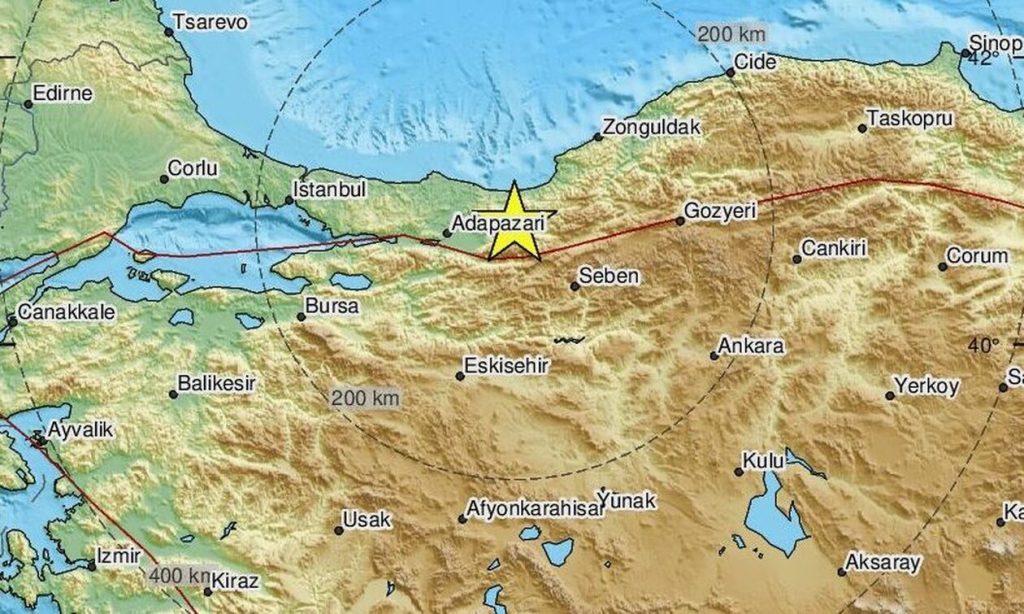 Σεισμός στην Τουρκία: 106 μετασεισμοί μετά τα 5,9 Ρίχτερ και 50 οι τραυματίες (upd)