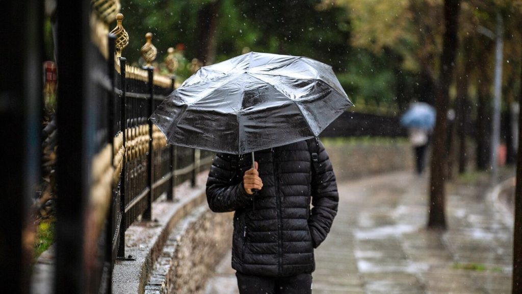 Βροχερός θα είναι ο καιρός την Παρασκευή – Αναλυτικά η πρόγνωση