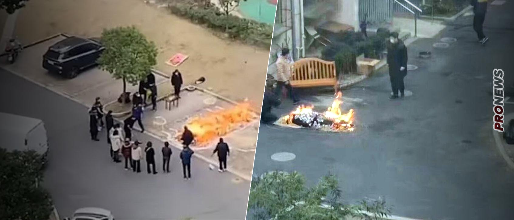 Συγκλονιστικές εικόνες στην Κίνα: Καίνε νεκρούς ακόμα και στους δρόμους (βίντεο)