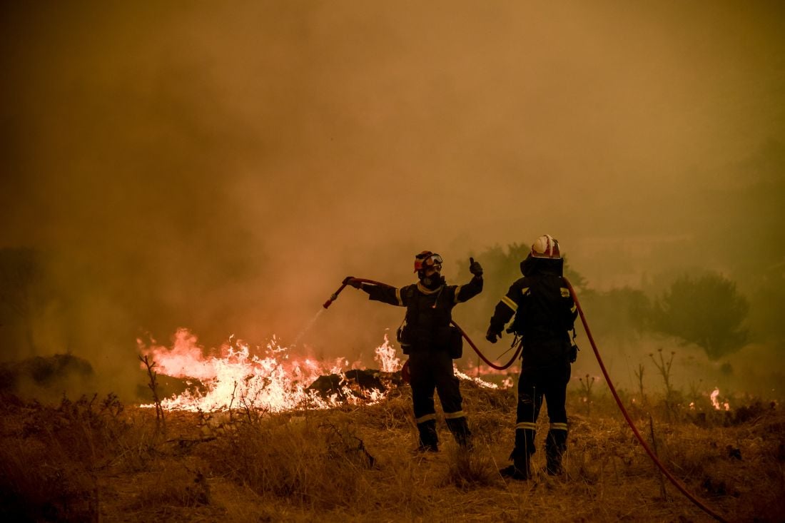 Κλειδί Βοιωτίας: Φωτιά ξέσπασε σε δασική έκταση