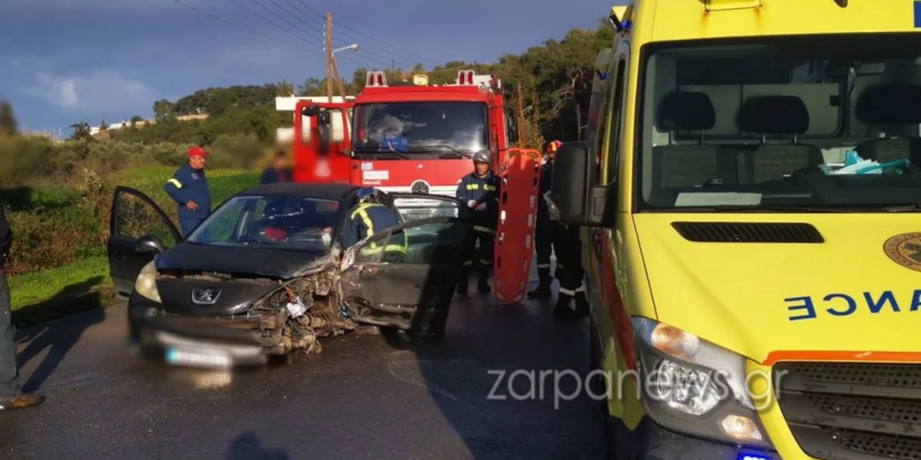 Κρήτη: Σοβαρό τροχαίο ατύχημα στα Χανιά (βίντεο)