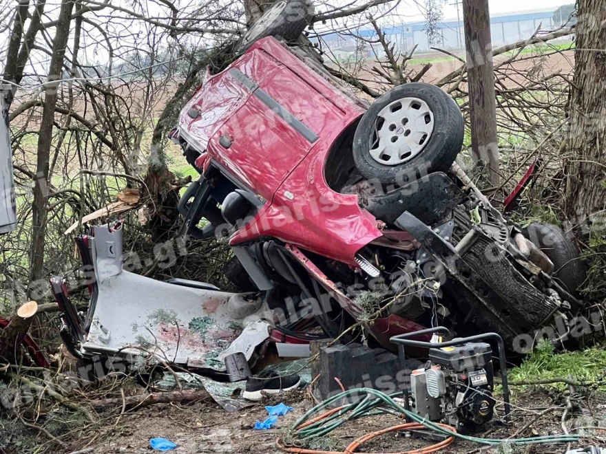 Λάρισα: Νεκρός 29χρονος σε τροχαίο – Εντοπίστηκε μετά από ώρες