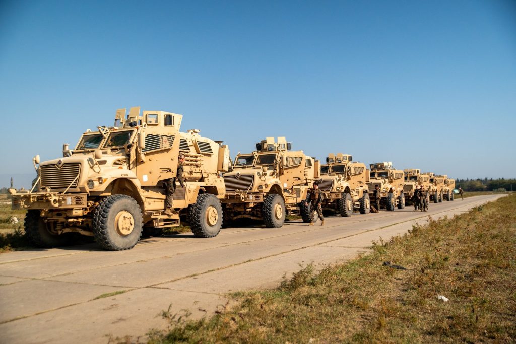 Μπακχμούτ: Διαλυμένο αμερικανικό όχημα MRAP από προσβολή Α/Τ πυραύλου