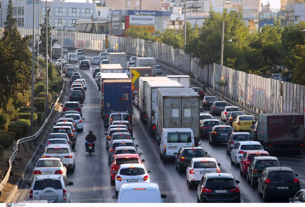 Μποτιλιάρισμα αυτή την ώρα στον Κηφισό – Που αλλού εντοπίζονται προβλήματα (φωτο)