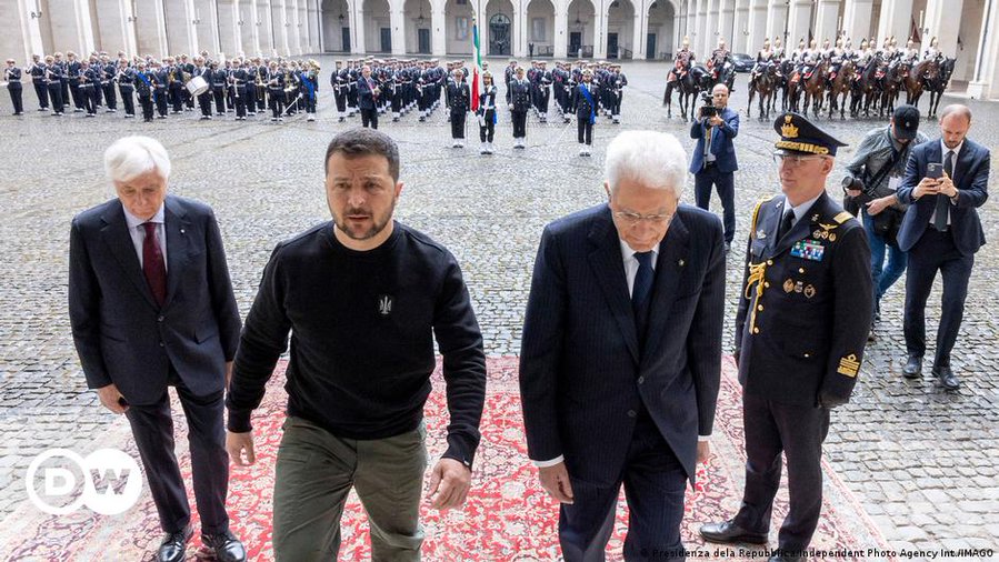 Β.Ζελένσκι: Μετά την Ρώμη πάει στο Βερολίνο