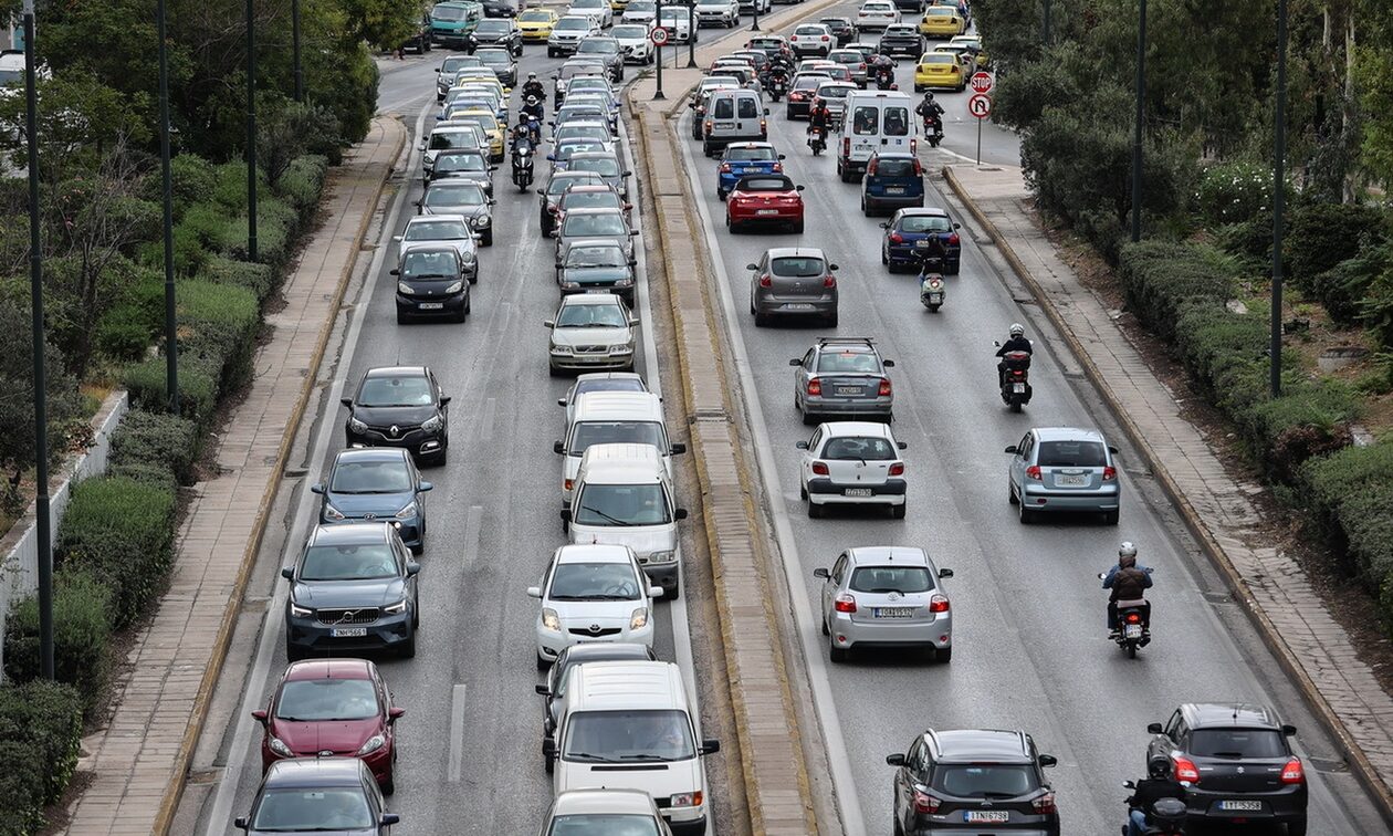 Αυξημένη η κίνηση στους δρόμους της Αττικής – Πού έχει μποτιλιάρισμα (χάρτης)