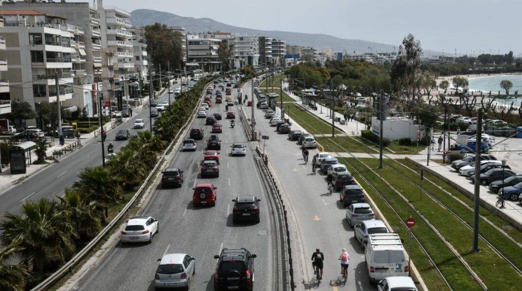 Κυκλοφοριακό «κομφούζιο» σε Κηφισό, Κηφισίας και Παραλιακή (φωτο)