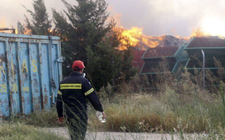 Συναγερμός στην Πυροσβεστική: Ξέσπασε φωτιά σε εταιρεία ανακυκλώσιμων υλικών στη Θεσσαλονίκη