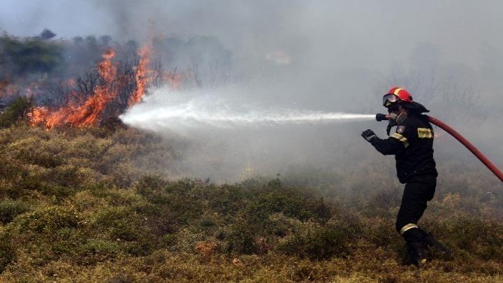 Υπό μερικό έλεγχο η φωτιά που ξέσπασε σε περιοχή με χαμηλή βλάστηση στον Ήμερο Τόπο Ασπροπύργου (upd)