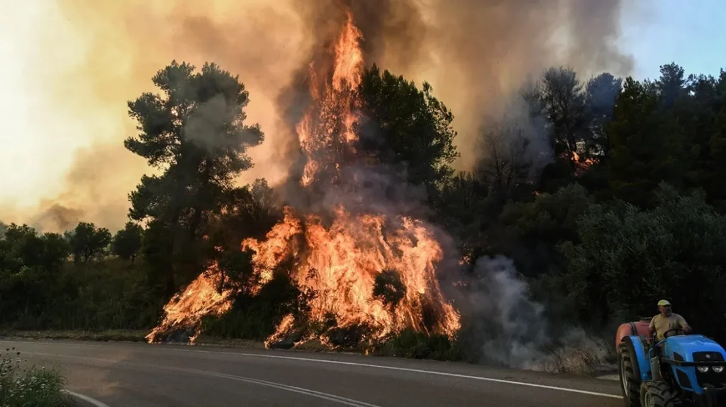 Φωτιά στον Έβρο: Στο δρόμο βρέθηκε νεκρός ο νεαρός παράνομος μετανάστης – Είχε περάσει η φωτιά από το σημείο