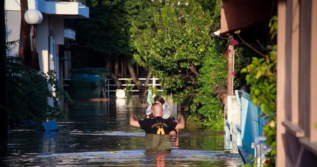 Κακοκαιρία: Καταγγελία από τον πρόεδρο Βλόχου – «Τα αναχώματα δεν ήταν όπως έπρεπε – «Με υποσχέσεις δεν χτίζεις»»