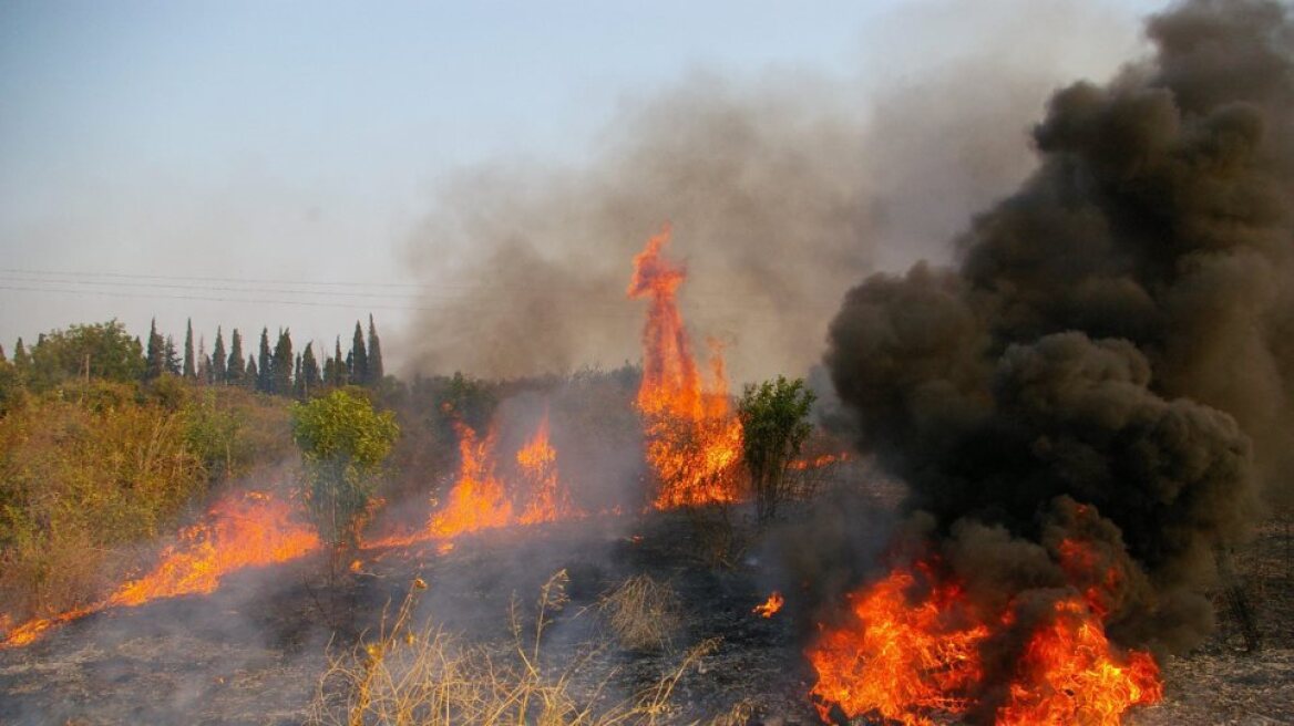 Συνελήφθη 76χρονος για τη φωτιά που ξέσπασε στις Αλυκές Κέρκυρας