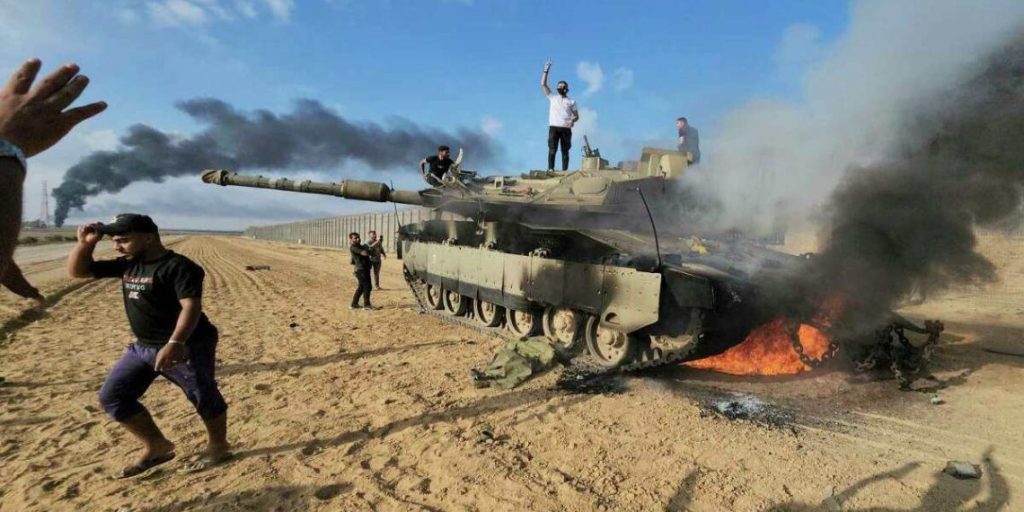 Βίντεο: Η Χαμάς καταστρέφει ισραηλινό άρμα μάχης Merkava IV με αντιαρματικό πύραυλο