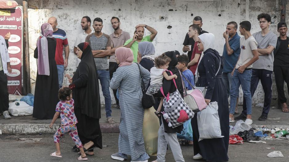 Ισραήλ: Μετά την προειδοποίηση εκκένωσης δεκάδες χιλιάδες άνθρωποι εγκατέλειψαν τα σπίτια τους στη Γάζα