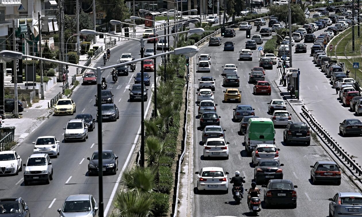 Αυξημένη η κίνηση στους δρόμους της Αττικής – Σε ποιους έχει μποτιλιάρισμα (χάρτης)