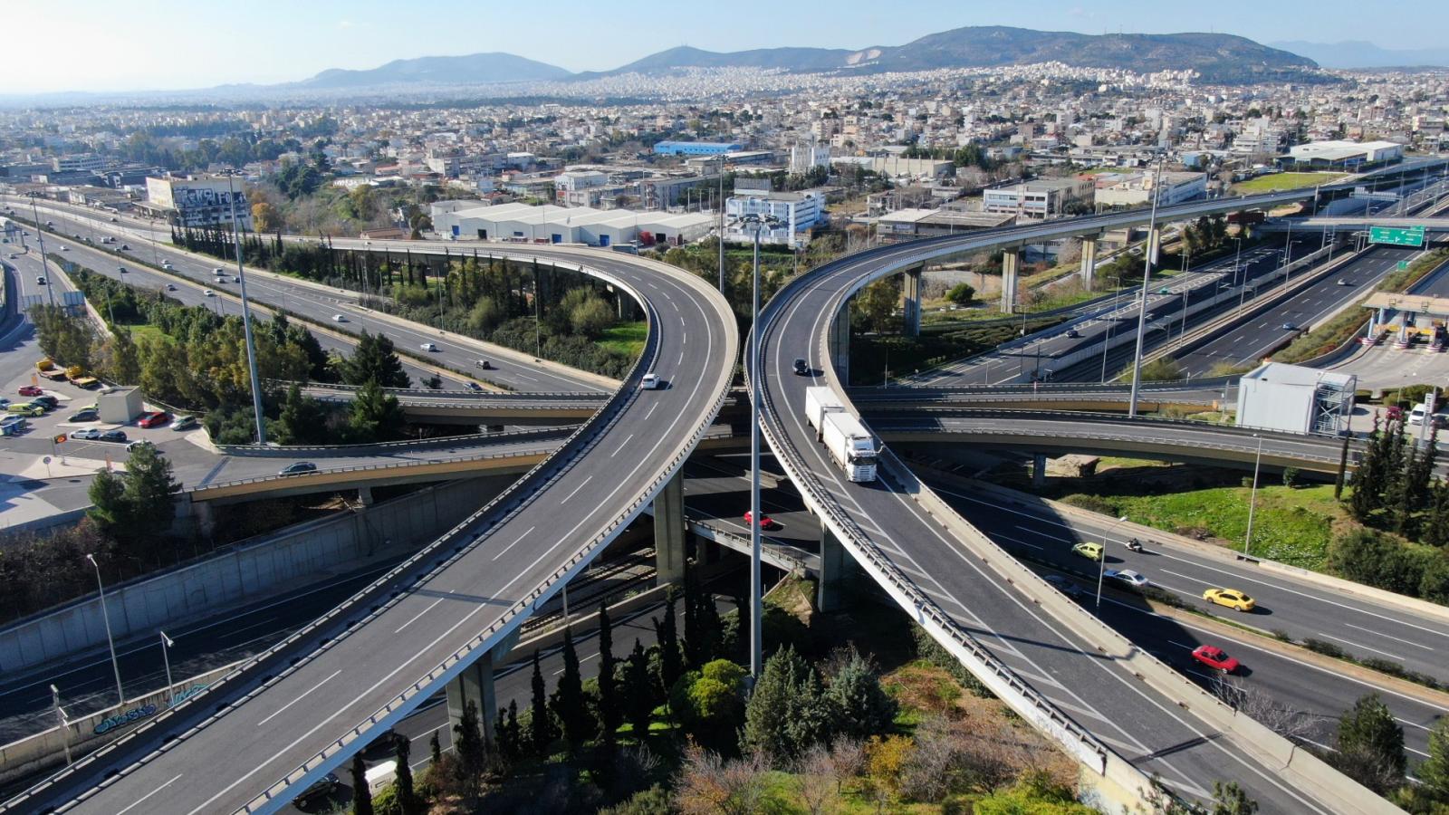 Αττική Οδός: Κλείνει το βράδυ η έξοδος της Μαγούλας με κατεύθυνση την Ελευσίνα λόγω εργασιών του οδοστρώματος