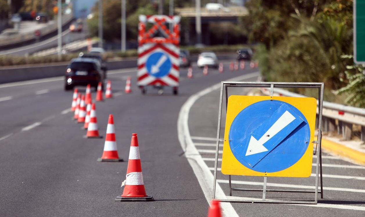 Κυκλοφοριακές ρυθμίσεις στην Εθνική Οδό 2 Θεσσαλονίκης-Έδεσσας για την τοποθέτηση στηθαίων ασφαλείας