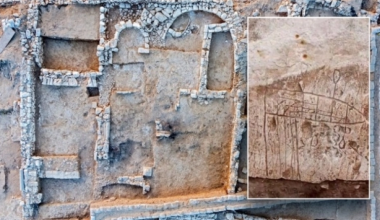 Ισραήλ: Ανακαλύφθηκαν σπάνιες τοιχογραφίες από χριστιανούς προσκυνητές ηλικίας 1.500 ετών