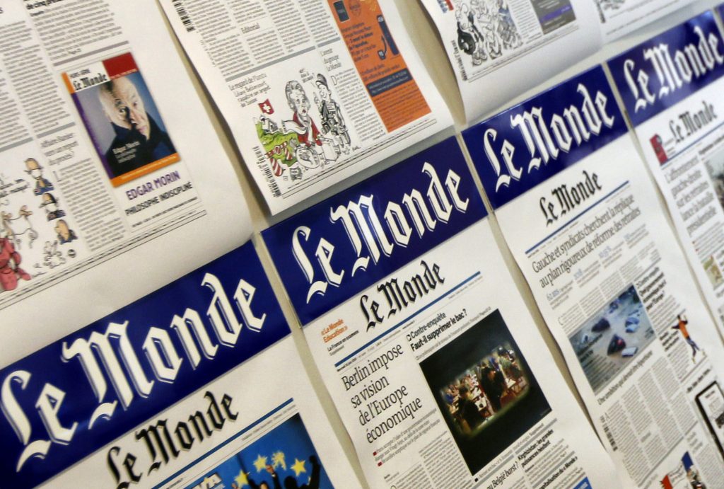 Le Monde: Θα δίνει το 25% των πνευματικών δικαιωμάτων στους δημοσιογράφους