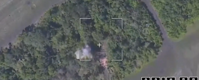 Ρωσικό Lancet έπληξε ουκρανικό αεροσκάφος κοντά στο Τσασόβ Γιαρ (βίντεο)