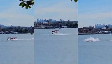 Βίντεο ντοκουμέντο: Υδροπλάνο συγκρούστηκε με σκάφος στον Καναδά