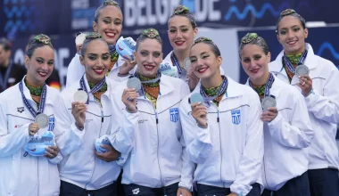 Καλλιτεχνική Κολύμβηση: Η Ελλάδα κατέκτησε το ασημένιο μετάλλιο στο ακροβατικό του Ευρωπαϊκού Πρωταθλήματος