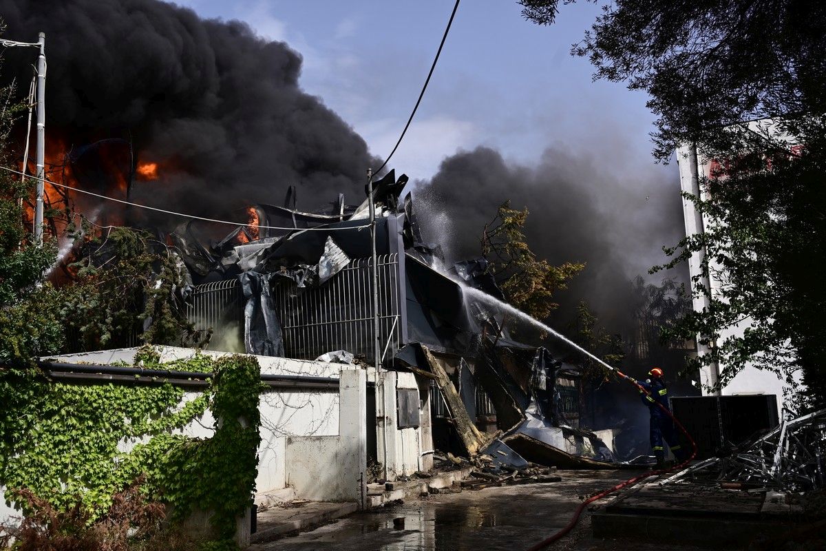 Διοίκηση εργοστασίου που κάηκε στην Κηφισιά: «Η παραγωγική δραστηριότητα θα επανέλθει σύντομα στο 100%»