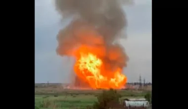 Αναφορές για ισχυρή έκρηξη σε εγκατάσταση αποθήκευσης αερίου στη Ρωσία – Δείτε βίντεο 