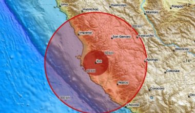 Περού: Σεισμική δόνηση 6 Ρίχτερ κοντά στις ακτές