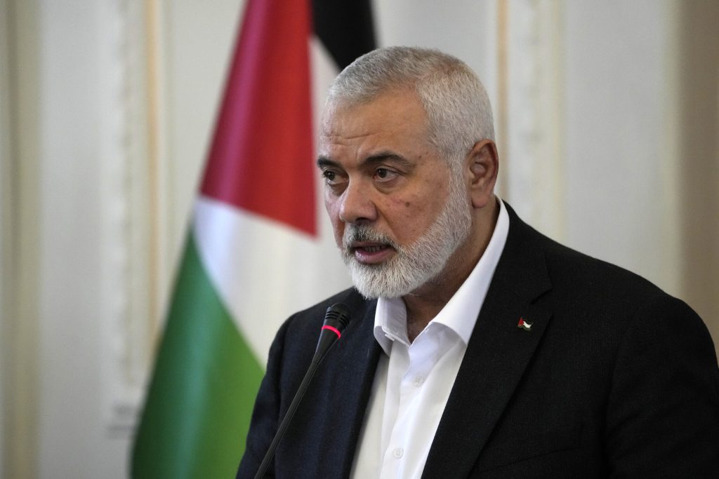 Ι.Χανίγια: «Η Χαμάς συντάσσεται με τις αρχές του σχεδίου Μπάιντεν για κατάπαυση πυρός»