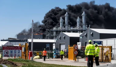 Κοπεγχάγη: Πυρκαγιά στις κτιριακές εγκαταστάσεις της φαρμακευτικής Novo Nordisk