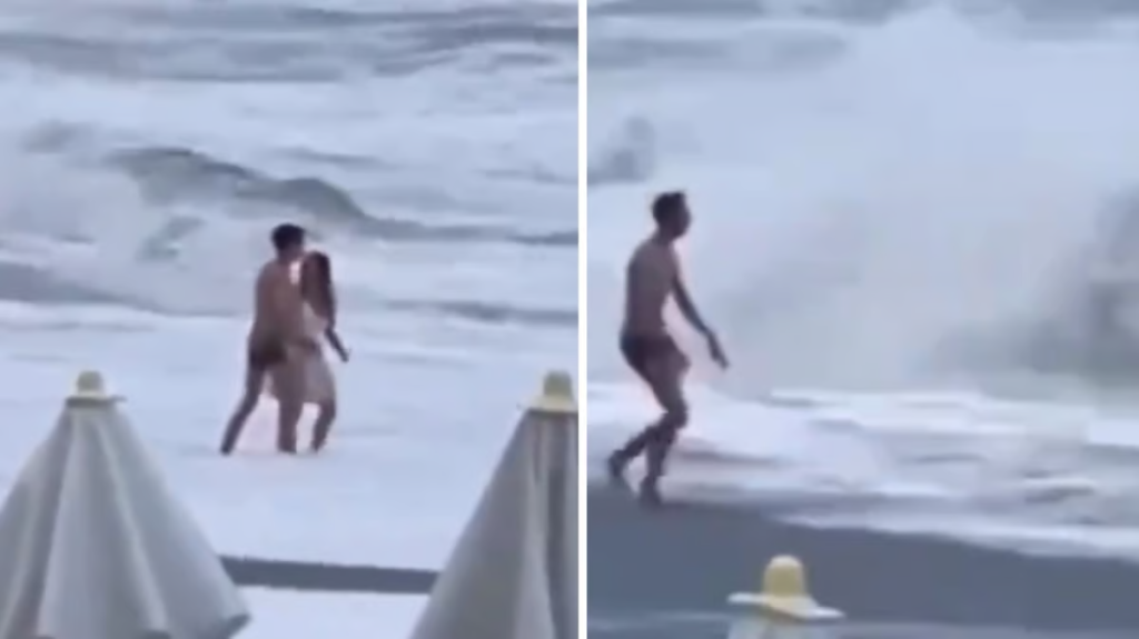 Βίντεο ντοκουμέντο: Η στιγμή που κύματα παρασύρουν 20χρονη σε παραλία στο Σότσι της Ρωσίας