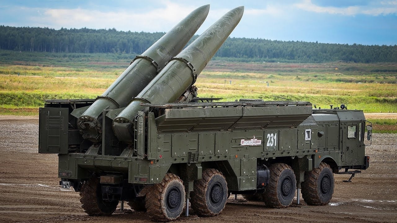 Iskander-M πλήττει ουκρανικό εκτοξευτή του αμερικανικού πυραυλικού συστήματος Μ142 HIMARS
