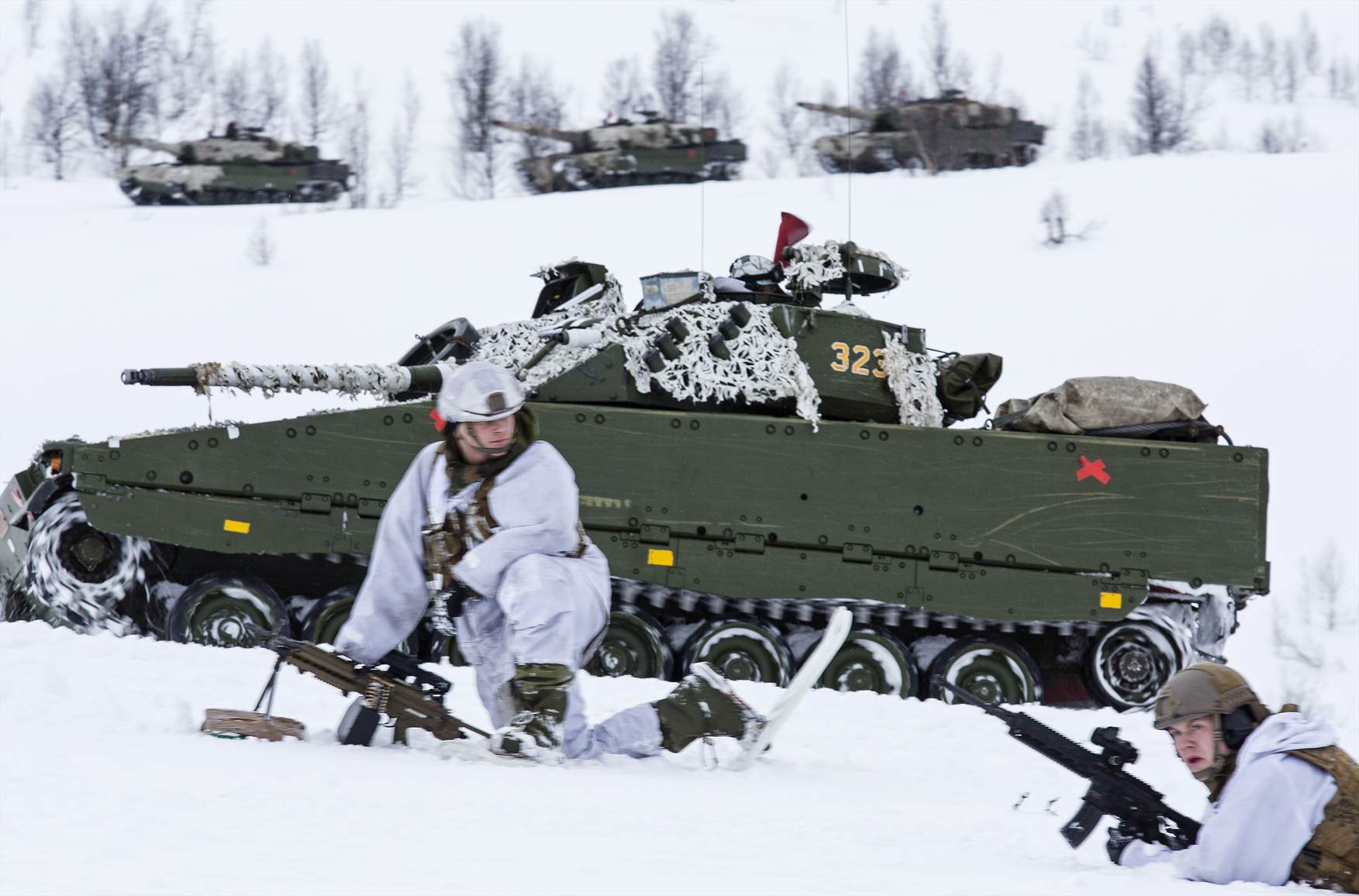 Σουηδία, Νορβηγία και Φινλανδία δημιουργούν διάδρομο στρατιωτικών μεταφορών στην αρκτική ζώνη λόγω Ρωσίας